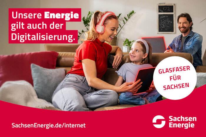 Anzeige von Sachsen GigaBit